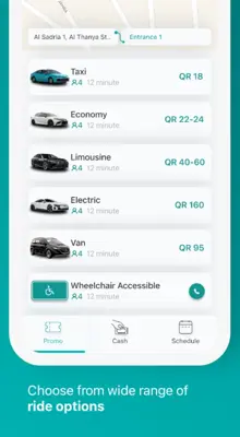 Karwa Taxi android App screenshot 4